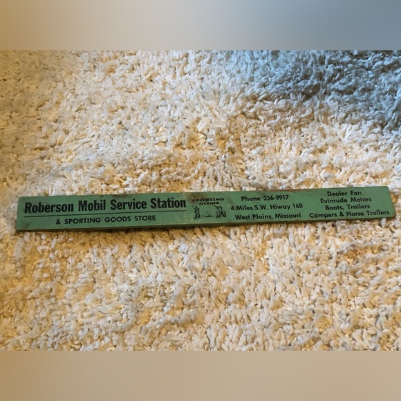 9421 VTG Ruler Measure W/ MO Fish Laws Robertsons Mobile Svc. & Sporting Goods - Picture 14 of 14